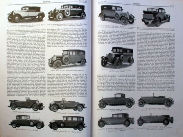 Braunbecks "Motor" Magazine Septembre 1927 Reuters Title (5513)